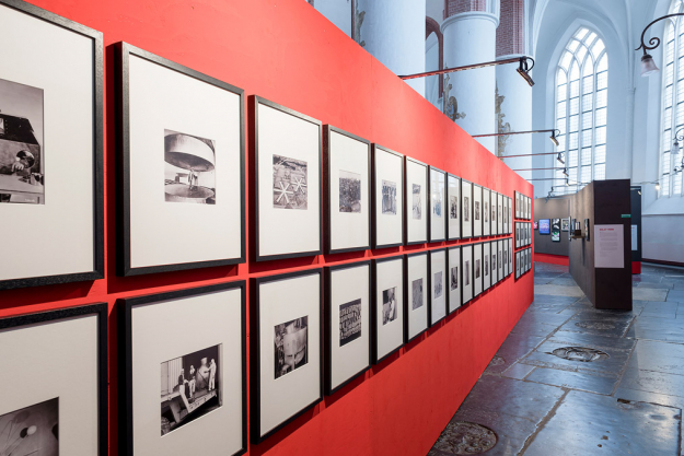 Part of the exhibition installation at the Noorderlicht Nucleus Photo Festival 2017.